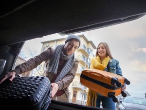 el exceso de peso en el coche